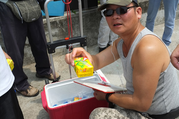 今次活動多謝阿蘇安排,他還為每人準備凍飲,真細心!